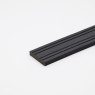 EazyClad 5S - Ebony Black Composite Panel Cladding Flat Trim