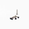 EazyClad 5S - Slate Grey Colour Coded Screws for Cladding Trim - Pack of 100
