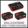 Einhell Einhell - RASARRO 36/38 Power X-Change Mower 36V 2 x 4.0Ah Li-ion