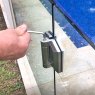 BM Architectural Polaris 155 Self-Closing Hinges - Glass to Glass