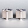 BM Architectural Polaris 155 Self-Closing Hinges - Glass to Glass