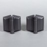 BM Architectural Polaris 155 Self-Closing Hinges - Glass to Glass