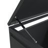 Ecoscape Ecoscape - Single Bin Storage With Lid - Woodgrain & Charcoal