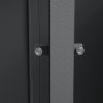 Ecoscape Ecoscape - Double Bin Storage With Lid - Woodgrain & Charcoal