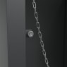 Ecoscape Ecoscape - Single Bin Storage with Planter - Woodgrain Charcoal