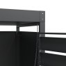 Ecoscape Ecoscape - Single Bin Storage with Planter - Charcoal