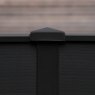 DuraPost® Post Cap With Bracket 75 x 75mm - Black