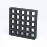 50mm Open Mesh Gritted GRP Grating - 3660mm x 1220mm - Dark Grey - RAL 7043