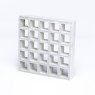 50mm Open Mesh Gritted GRP Grating - 3007mm x 1007mm - Light Grey - RAL 7047