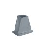 Box Foot to suit 50mm GRP Box Profile - Grey