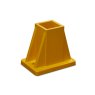 199 - Box Foot to suit 50mm GRP Box Profile - Yellow
