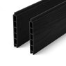 ScenicLiving® ScenicLiving Dual-Sided Composite Fence Board - Ebony
