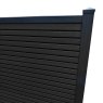 ScenicLiving ScenicLiving Slatted Composite Fence Kit - Ebony