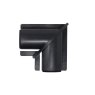 90 Degree Corner Connector for Aluminium Handrail 42mm, Black