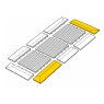 Barclay & Mathieson Gritted Ramp Edge, MF Type - Yellow