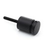 BM Architectural 50mm Diameter Glass Adapter - 316/Matt Black PPC