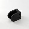 BM Architectural Eazypost Middle D 10mm Glass Clamp - 316/Matt Black PPC