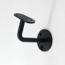 Handrail Wall Bracket With Fixed Saddle - 316/Matt Black PPC