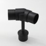 Push-In Post Stem With Adjustable Elbow - 316/Matt Black PPC