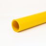 6m GRP Handrail Tube Top Rail - 50mm Diameter - Yellow