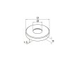 BM Architectural Click On Post Cover 125mmx18mm