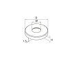 Click On Post Cover 125mmx25mm