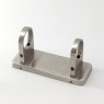BM Architectural Rectangular Fixed Slab Bracket For 42.4mm Post