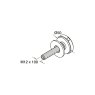 BM Architectural Eazypost Boss Only - 50mm Outer Diameter - M12 Thread