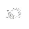BM Architectural 50mm Eazypost Slab Connector