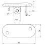 BM Architectural Eazypost Articulated Saddle