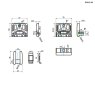BM Architectural Eazypost Large Square 12-17.5mm Glass Clamp