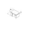 BM Architectural EazySlot Slotted Handrail End Cap