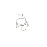 BM Architectural EazySlot Slotted Handrail End Cap