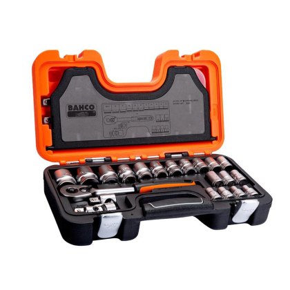 Bahco - S240 1/2in Drive Socket Set, 24 Piece