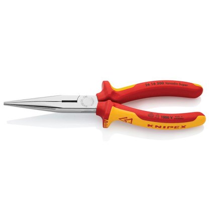 Knipex - VDE Long Snipe Nose Side Cutting Pliers 200mm