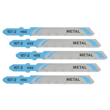 DEWALT - HSS Metal Cutting Jigsaw Blades Pack of 5 T118A