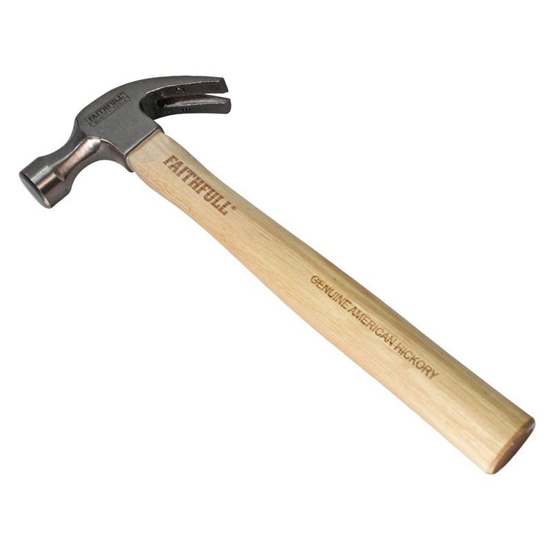 Faithfull - Claw Hammer Hickory Shaft 567g (20oz)