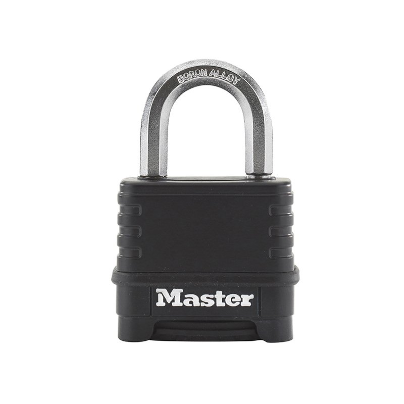 Master Lock - Excell? 4-Digit Black Finish Combination 50mm Padlock