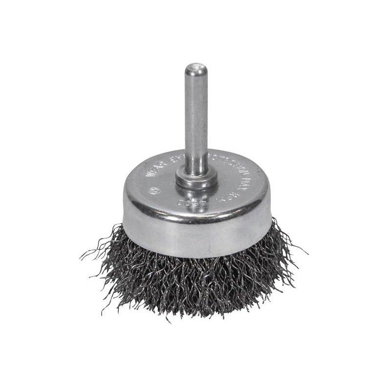 50 x 6mm 0.30mm Faithfull - Wire Cup Brush