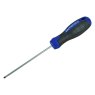 100mm x 5.5mm Faithfull - Soft Grip Screwdriver, Flared Slotted
