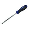 125mm x 6.5mm Faithfull - Soft Grip Screwdriver, Flared Slotted